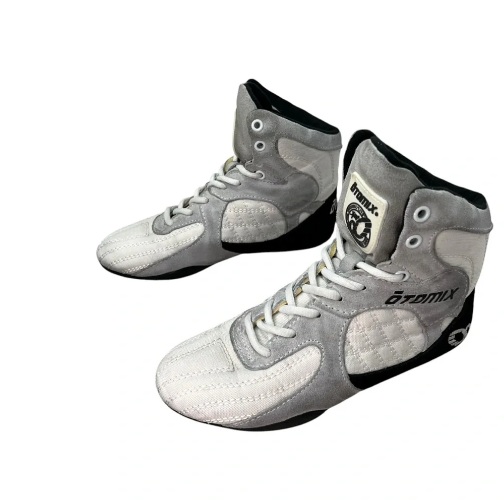 Otomix Stingray WHITE M3000 Bodybuilding Weightlifting MMA Shoes W6 M4.5